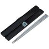 Skater 21cm Chopsticks and Chopstick Case Set, Antibacterial, Pok?mon Design, for Adults and Men, ABC45AG-A