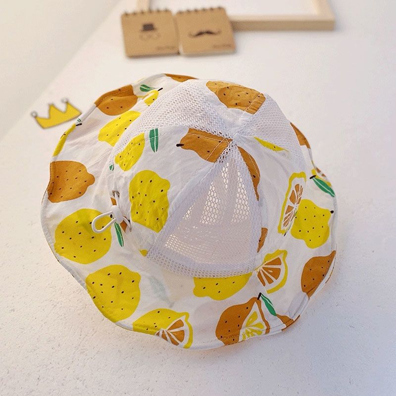 Детская солнцезащитная шляпа, летняя сетчатая солнцезащитная шляпа, милая детская шляпа с большими полями, шляпа рыбака, пляжная солнцезащитная шляпа