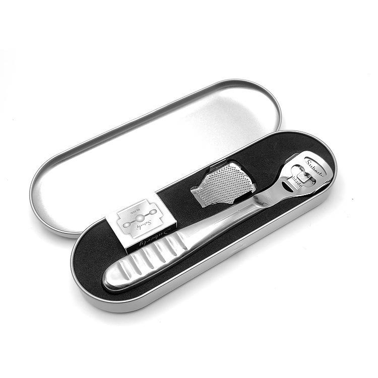 Скребок для удаления мозолей и педикюрный инструмент из нержавеющей стали Rongjie