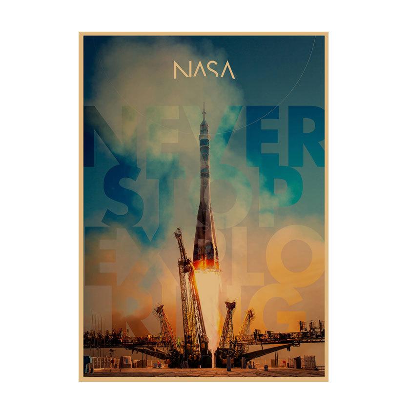 NASA SpaceX Вселенная Звездная карта Декоративное настенное искусство 676