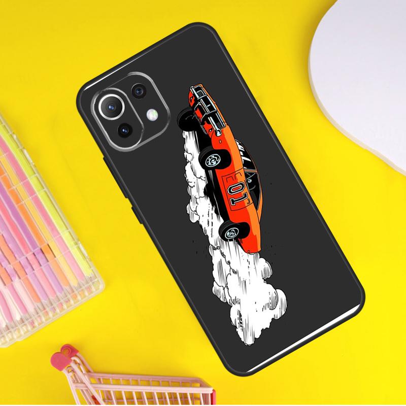 Чехол The General Lee Dukes Of Hazzard 01 для Xiaomi 13 14 Ultra 11T 12T 13T 14T Pro POCO X7 Pro X3 X5 F3 F5 F6 M6 X6 Pro