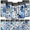 Чехол для телефона 'Морская звезда, Морская черепаха, Акула' для Samsung Galaxy Z Flip 7 6 5 4 3 5G Ударопрочный чехол Z Flip7 Flip6 ZFlip5 Flip3 Fl