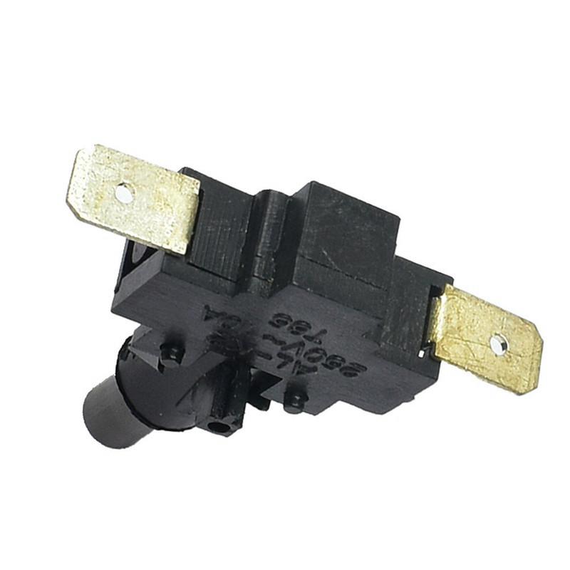 3pcs Gear Switch 10A/250V Push Button Switch AL-K2 Room Heater Electric Heater Switch 2pin Repair Accessories