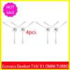 Запасные части для робота-пылесоса Ecovacs Deebot X1 OMNI / T10 OMNI, Резиновая / Боковая щетка, Крышка, Hepa-фильтр, Салфетка для швабры, Пылесборник
