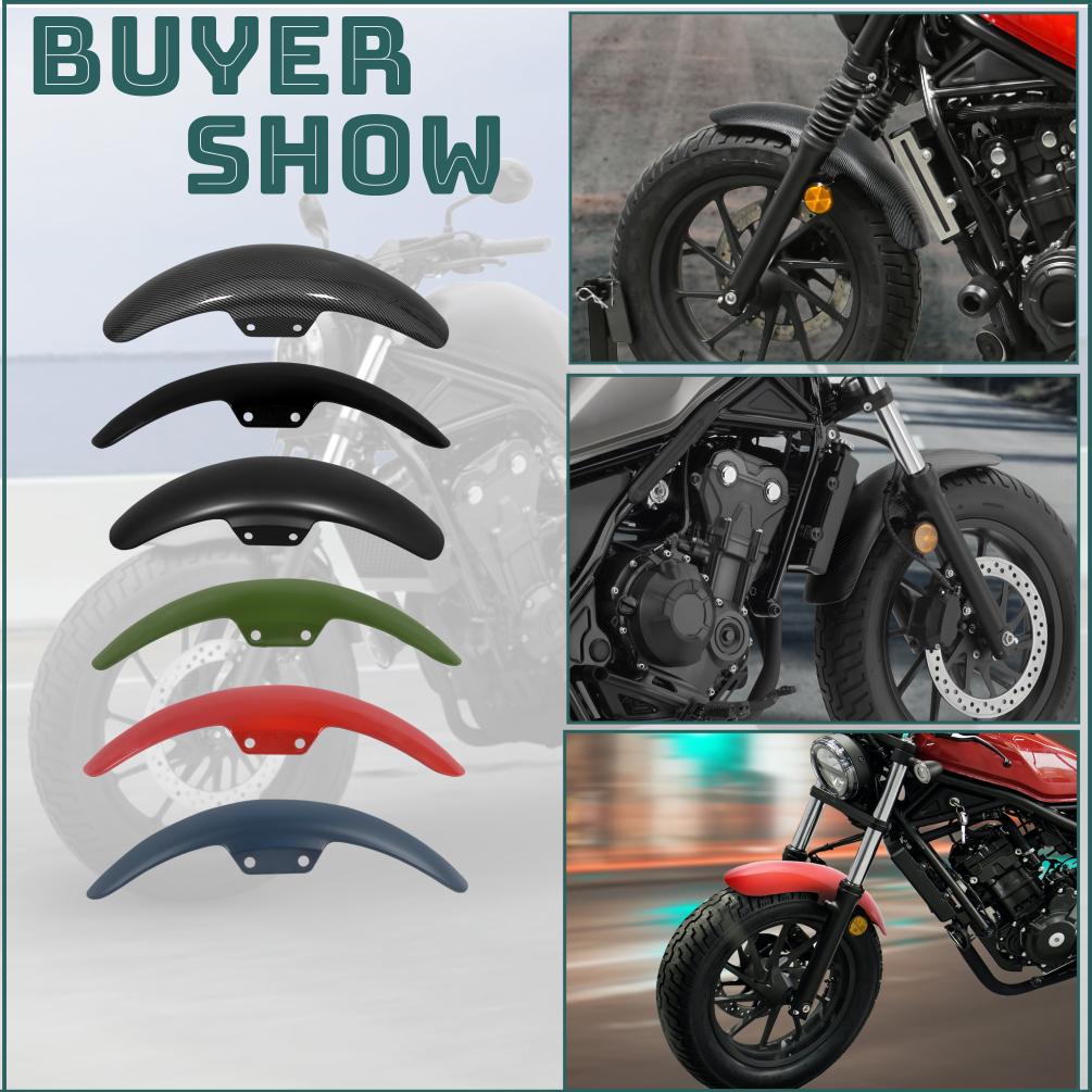 Motorcycle Splash Guard Front Tire Hugger Fender Mudguard For Honda Rebel CM CMX 300 500 2017-2026 2025 2024 2023 2022 2021 2020
