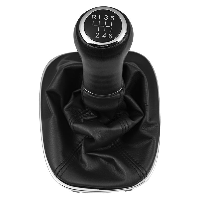 5/6 Speed Car Gear Shift Knob Lever Stick Gaitor Boot Cover For Opel/Vauxhall Corsa D 2006-2014 Car Styling
