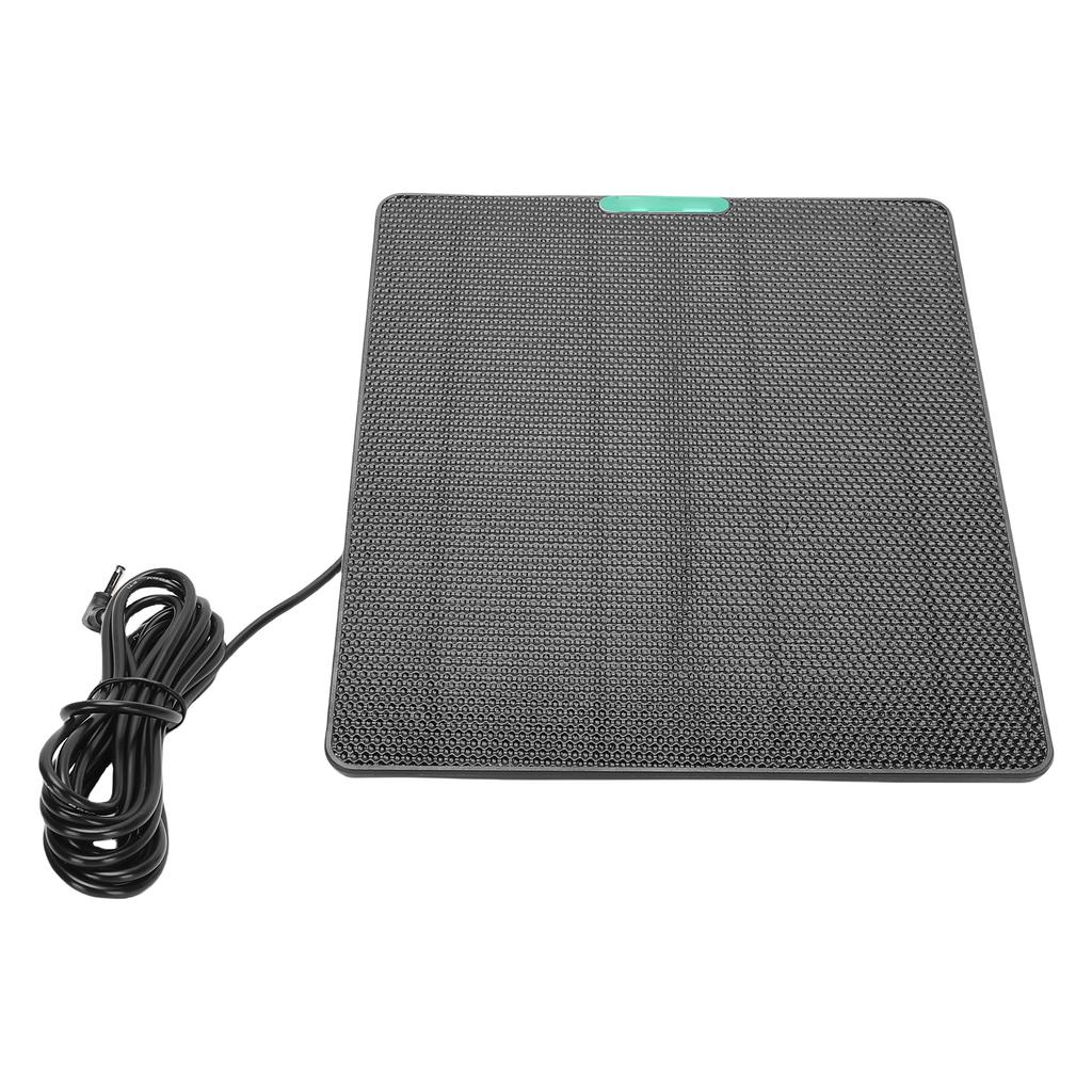 Solar Panel Charger 10W ETFE and Monocrystalline Silicon High Temperature Proof DC3.5 Interface Camera Doorbell Solar