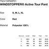 Это Никогда Тот Windstopper Active Tour Брюки Красные