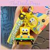 Adorable Spongebob And Patrick Keychain Cute Pvc Cartoon Bag Pendant Gift Item