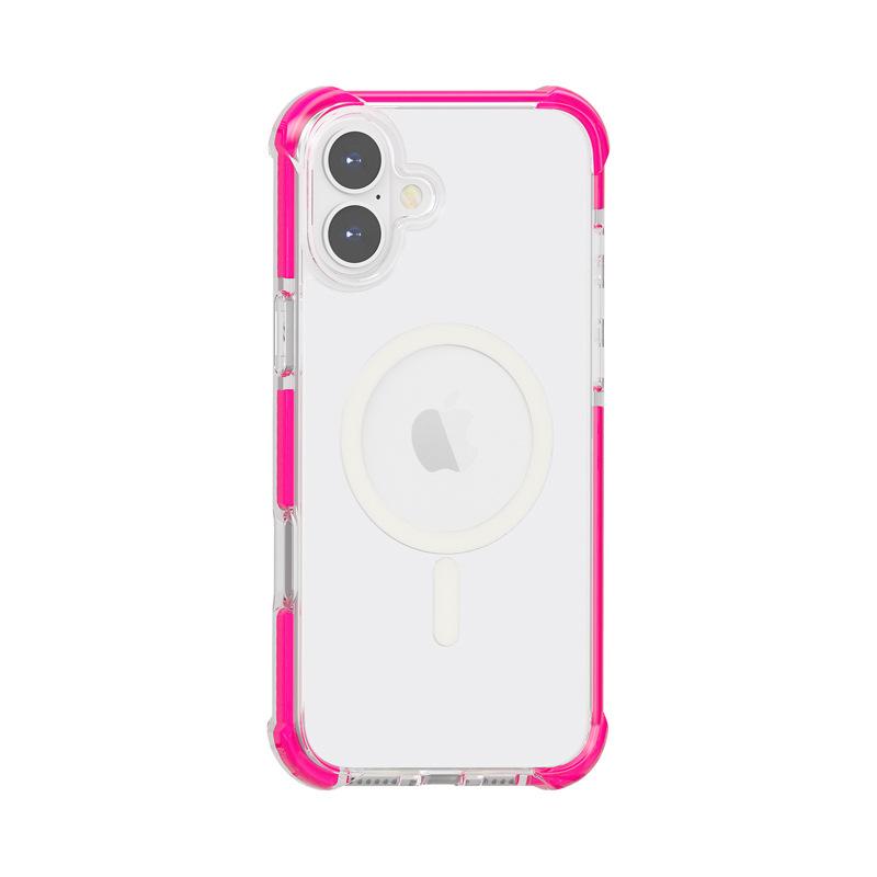 Новый акриловый магнитный чехол для мобильного телефона iPhone 11 подходит для Apple 11, прозрачный, с MagSafe, с подушкой безопасности, противоударный чехол.