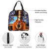 Grizzy And The Lemmings Cartoon Insulated Lunch Bag Food Bag Portable Cooler Thermal Bento Box For School Office