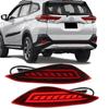2x Rear Bumper Reflector Brake Light For Toyota Rush Fog Lamp 2018 2019 2020 Park Driving Turn Signal 3 Function