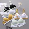 Seamless Pure Cotton Triangle Bra - Wireless, Light, Thin Style for Girls and Students