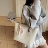 Elegant Simple Women Silk Scarf Pu Interior Zipper Pouch Lifestyle Stitching