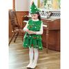 Christmas Girl Christmas Tree Costume Dress Children's Cosplay Dress Christmas Party Gift Performance Cross Dressing Ball Dress
