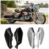 Motorcycle Black/Chrome Mid-Frame Air Deflector Under Seat Engine For Harley Electra Glide Road King Street Glide 2017-2019