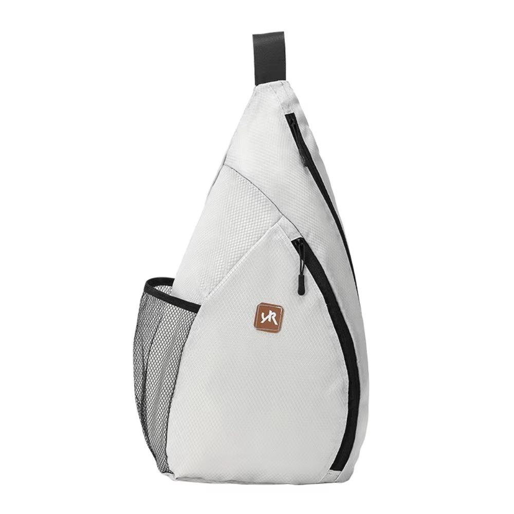 Side Pocket Badminton Racket Bag Large Capacity Tennis Should Bag Sports Sling Bag Outdoor Sport