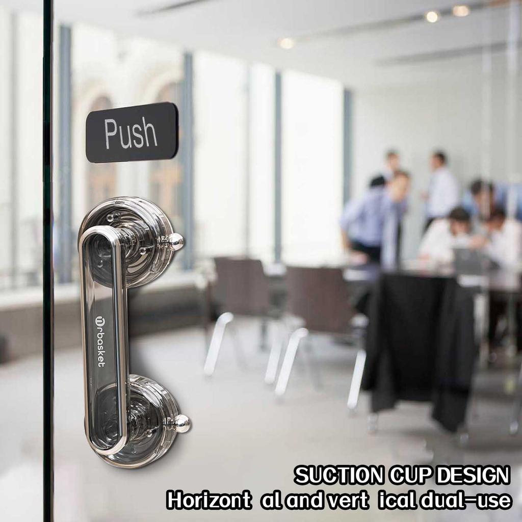 Suction Cup Door Handle Bathroom Bathroom Sliding Door Glass Door Suction Cup Handrail