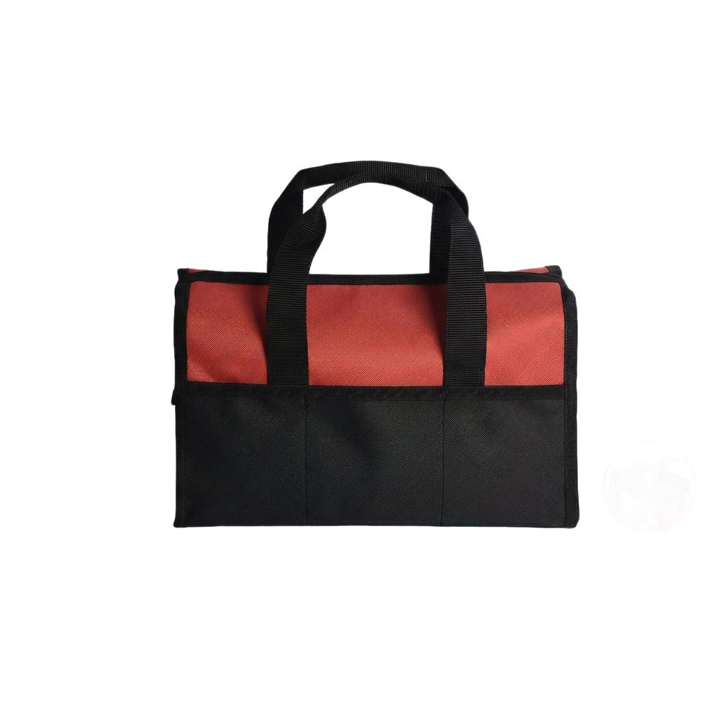 Toolbox bag, multifunctional, multi-layer Oxford cloth for hardware tools, portable handheld storage bag for electrician maintenance