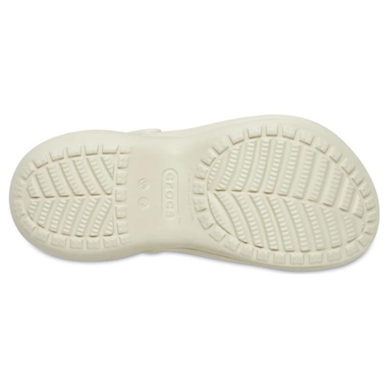 Crocs Классические нескользящие прочные женские сабо Little Whale Bone-White 206302-2Y2