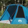 Tunnel Tent for 3 Persons Blue and Gray 328 x 228 x 115 cm