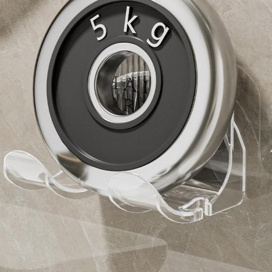 Держатель для фена Настенный монтаж Простая установка Компактный влагостойкий сверхмощный органайзер для хранения в ванной комнате