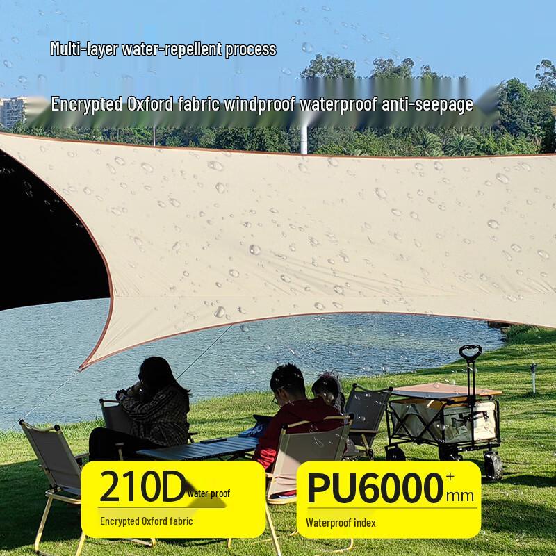 OEING Outdoor Butterfly Tarp Tent Sunshade