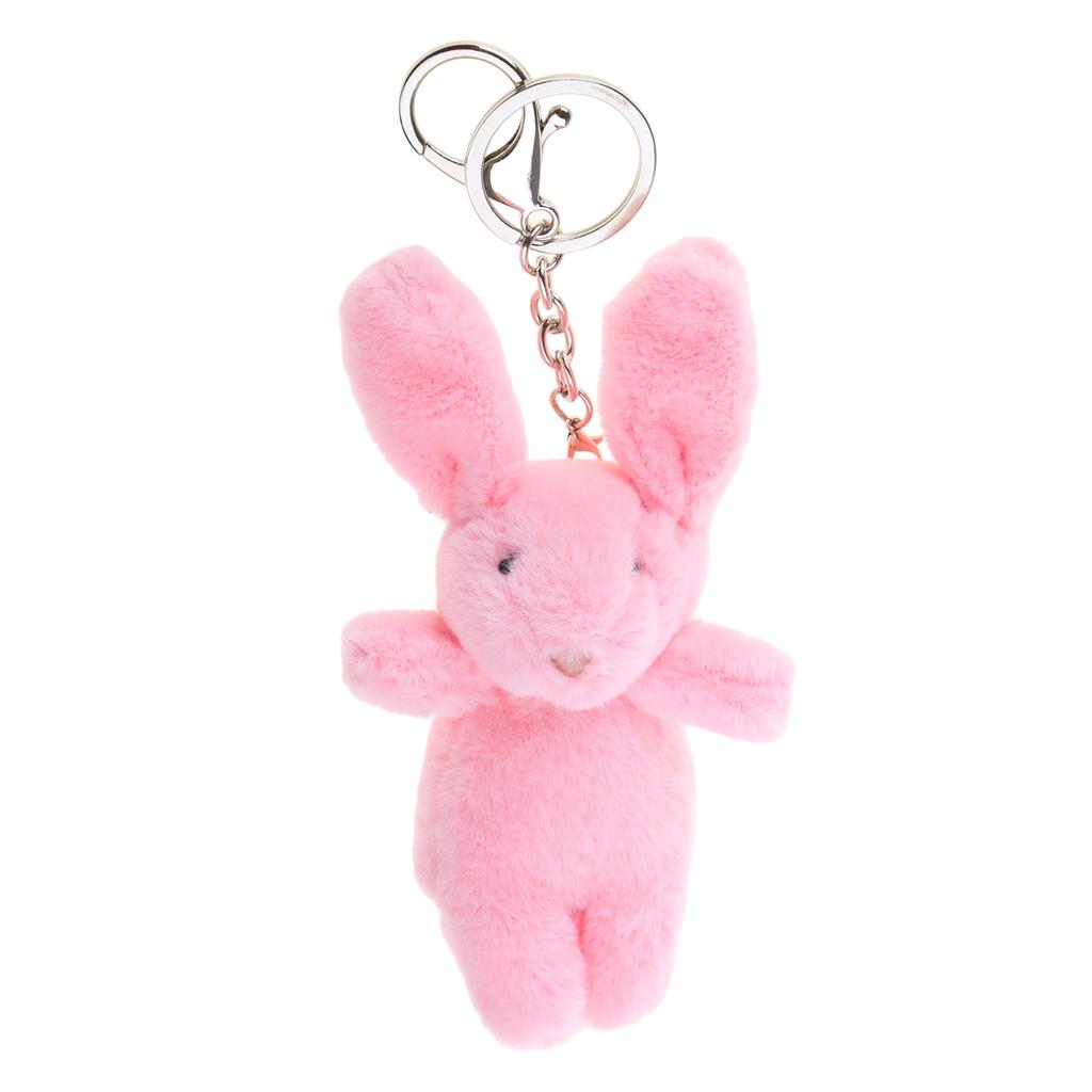 Очаровательный брелок-подвеска в виде кролика, портативная подвеска для сумки для женщин, прочный брелок-подвеска в виде мягкой игрушки, ювелирное изделие