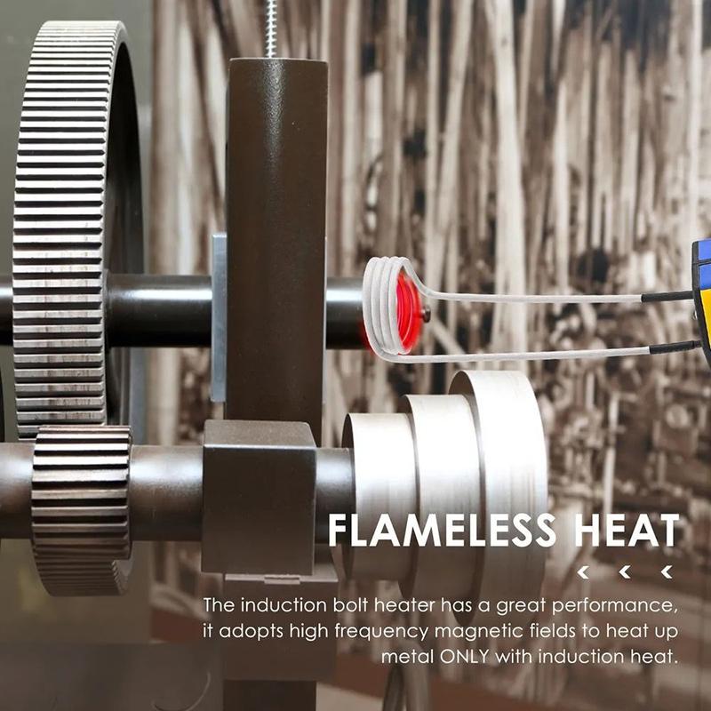 Индукционный нагреватель для болтов 1000 Вт портативный мини