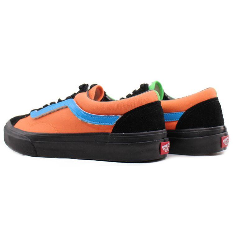 Vans Низкие кеды Old Skool для скейтбординга, унисекс, оранжевые, черные, зеленые 564956-0005