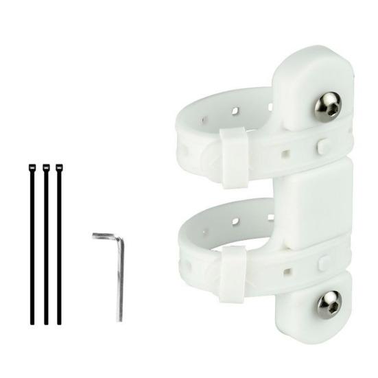 Bicycle Water Bottle Holder Adapter Adjustable Mountain Road Bike Handlebar Seatpost Tube Frame Mount Beverage Bottle Cage Mounting Base