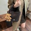 Hairy Bag Women's 2025 Autumn and Winter New Bucket Bag Cute Handbag Ins Versatile Shoulder Messenger Bag
