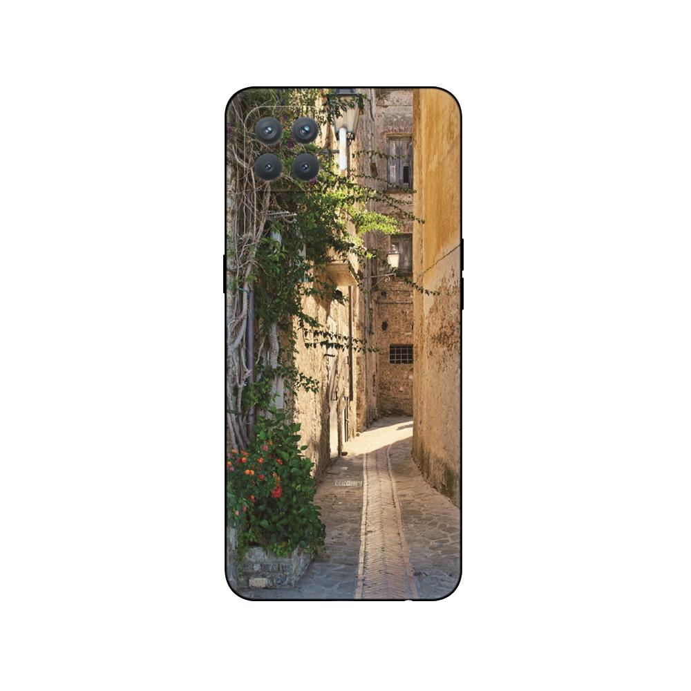 Силиконовый чехол для телефона Oppo Reno4 Lite, чехол для Oppo F17 Pro, задняя крышка Reno 4 lite, 6,43 дюйма, черный чехол из ТПУ, розовый аниме, космический автомобиль