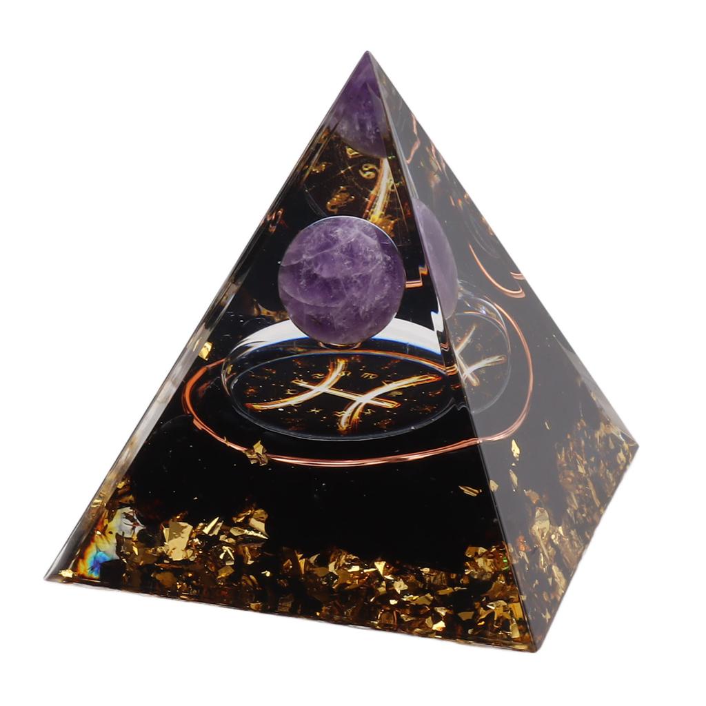 5cm Orgonite Pyramid for Positive Energy Healing Crystal Pyramid Meditation Orgonite Pyramids