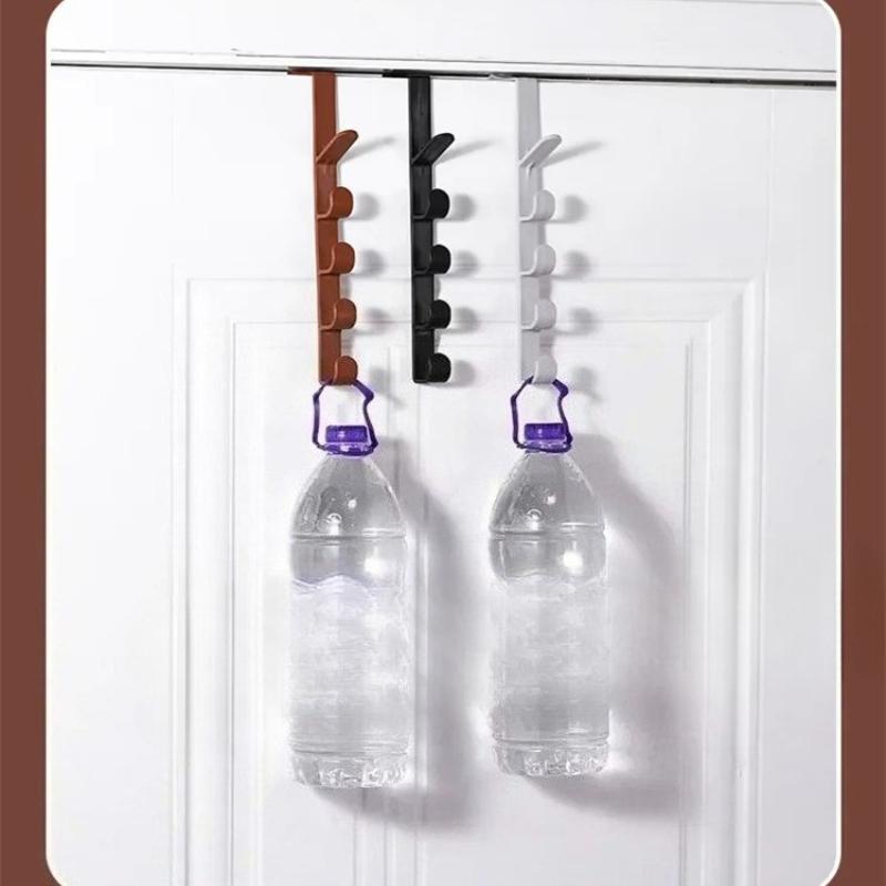 1 шт. Крючок-вешалка для двери из нержавеющей стали, двойной S-образный крючок для хранения для ванной комнаты, кухни, стены, органайзер для двери, настенные крючки