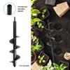 Auger Drill Bit for Planting1.6 X 16.5 Inch & 3.5 X 16.5 Inch Set ,1PC 2x 14.5 Inch Garden Spiral Hole Drill and Bulb Planter To