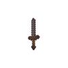 Mattel Minecraft Ролевая игра Незеритовый меч Детский костюм Аксессуар Фигурка для возраста 6+ Коричневый