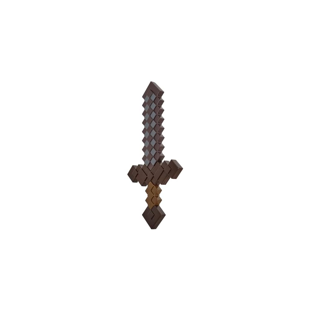 Mattel Minecraft Ролевая игра Незеритовый меч Детский костюм Аксессуар Фигурка для возраста 6+ Коричневый