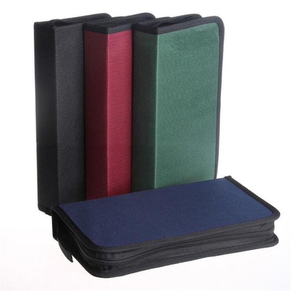 Ring Binder CD Bag 80 Sleeve Disc DVD Carry Case durable CD Disc Holder CD enthusiasts Gift