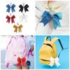 Fashionable Cheerleading Bowknot Keychain Portable Bowknot Keyring Accessory Unique Bowknot Pendant for Cheer Enthusiast