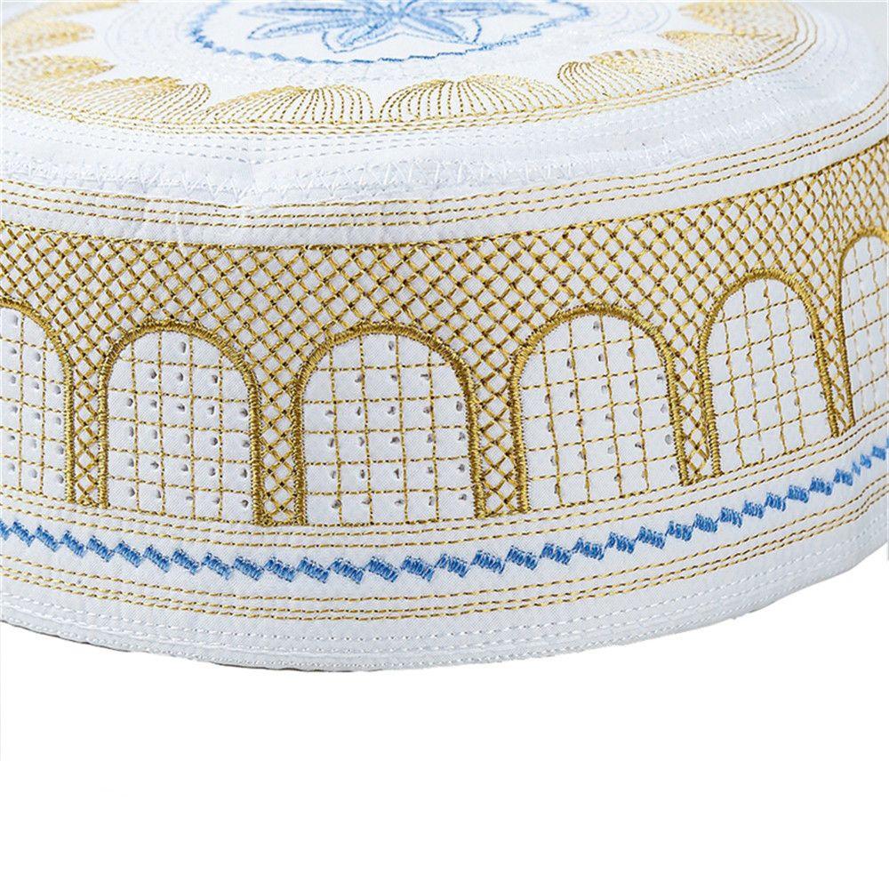 Fashion Saudi Arabian Cotton Prayer Hat India Caps Musliman Turban Muslim Hat