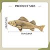 Gold Brass Fish Table Decoration Animal Sculpture Home Decor Figure for Modern Living Room Accessories