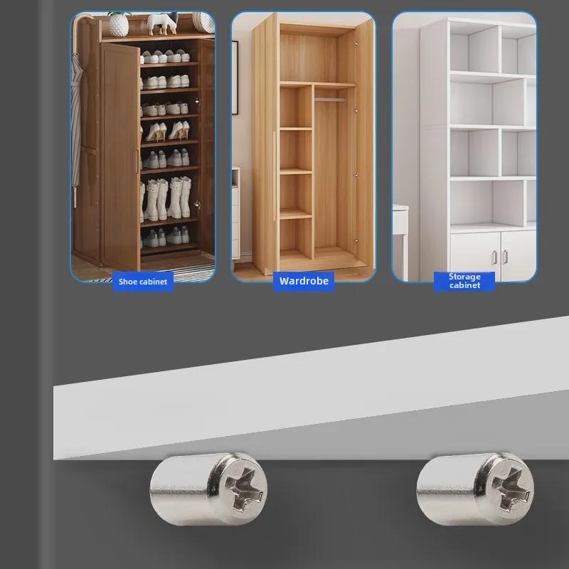 Саморез для крепления перегородок и шкафов, для монтажа без пробивки отверстий