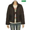 Benetton Вышивка Knit Легкий гусиный пуховик Bapda1461 Bk