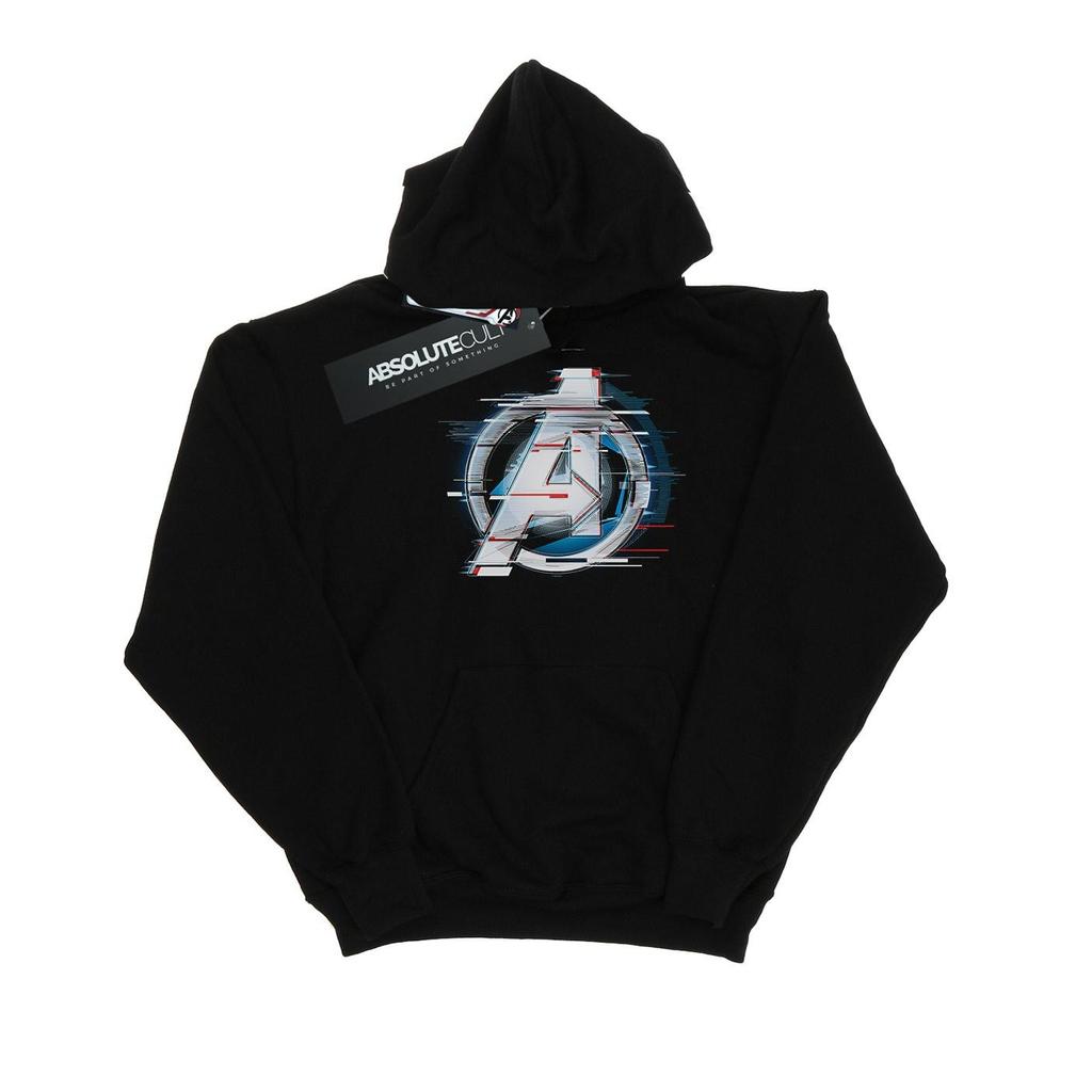 Marvel Womens/Ladies Avengers Endgame Team Tech Logo Hoodie