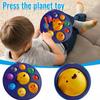 Pressing Bubble Disk Sensory Autism Planet Bubble Board Music Toy Requires Soft Stress Relieving Toy Children's Gift Puzzle Toy