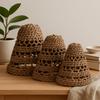 Lamp Shades Natural Banana Leaf Set of 3