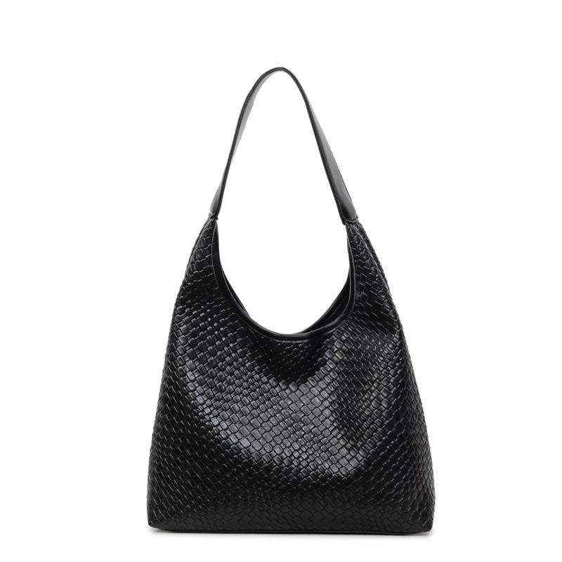 Ретро сумка женская большой вместимости 2025 новая осенне-зимняя повседневная на плечо сумка-тоут для мамы и ребенка премиальной текстуры для поездок на работу