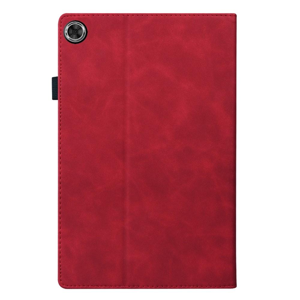 Case for Samsung Galaxy Tab A9+, Classic, with stylus holder, red