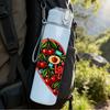 1PC Heart Strawberry Fruit Print 750ml Color Plastic Sports Water Bottle Leakproof Flip Straw Lid Suitable for Sports Office Home Use